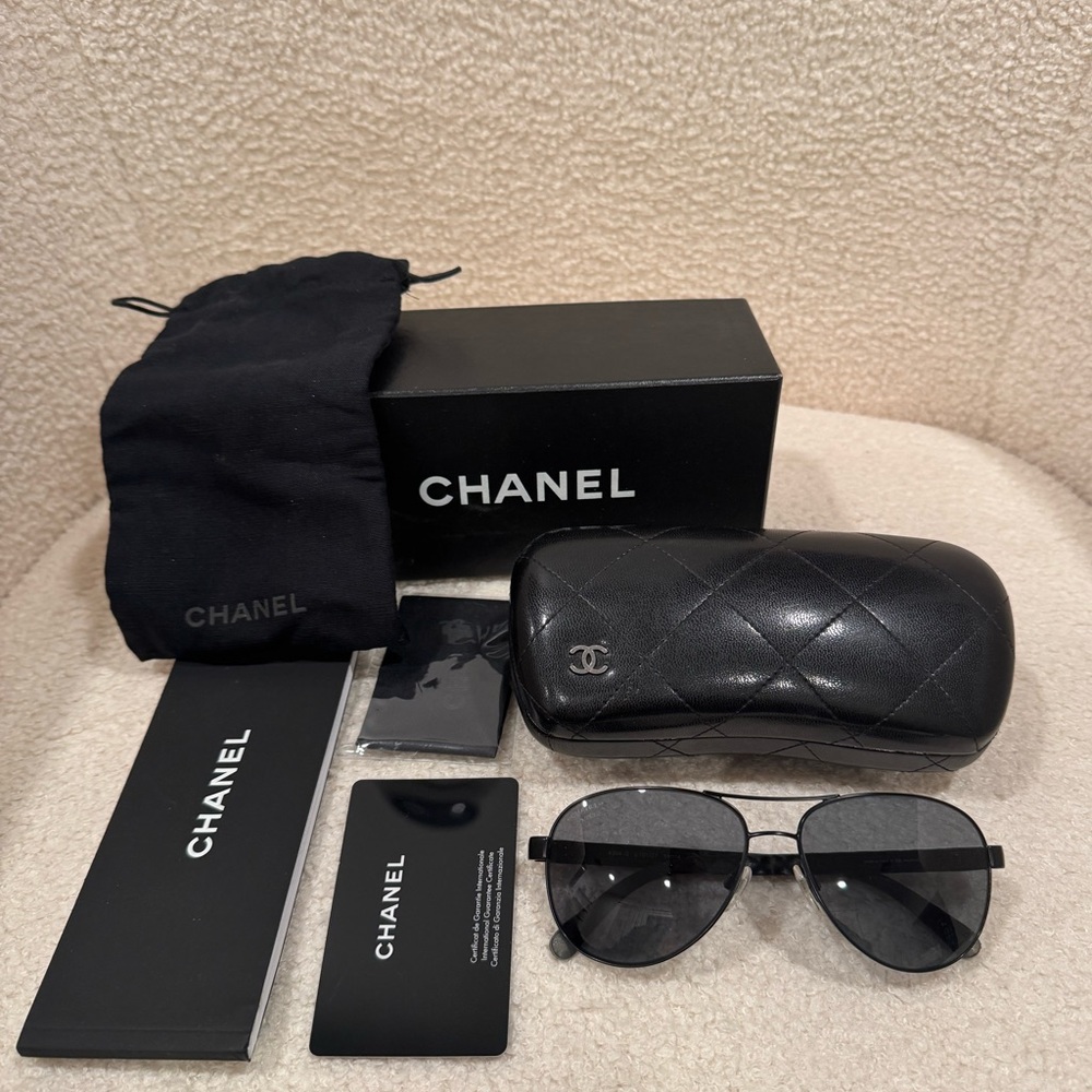 Chanel Aviator Polarized Sunglasses